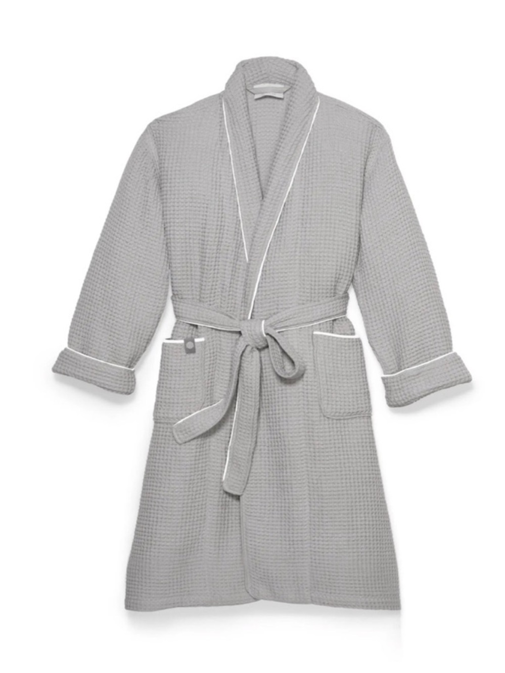 NWOT Boll & Branch Organic Cotton Waffle Robe Size: M